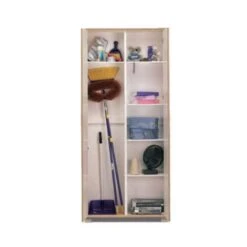 Armadio Portascope 2 Ante A Specchio Naturale Art.747SP -Arredare Moderno armadio portascope 2 ante a specchio 2