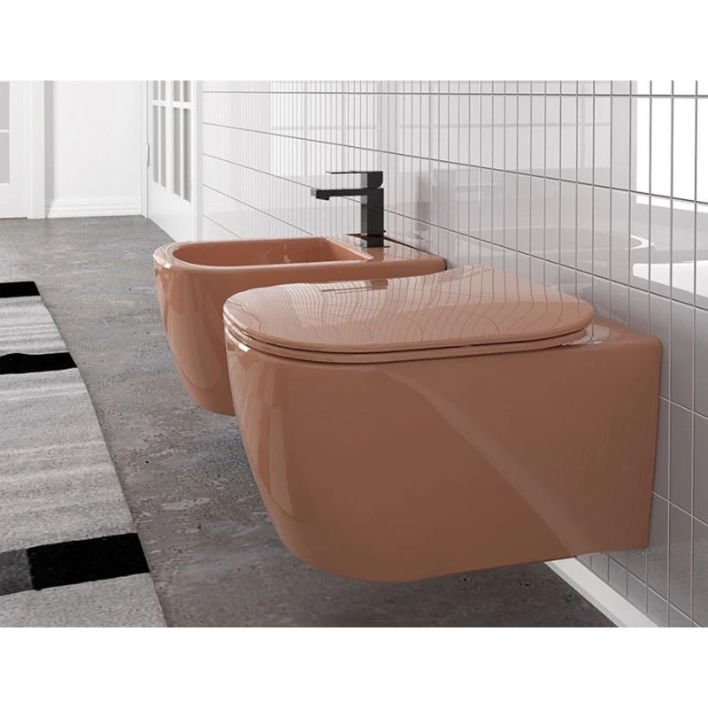 Bidet Bagno Faster Sospeso Hidra Ceramica 6 Bidet Bagno Faster Sospeso Hidra Ceramica - immagine 4