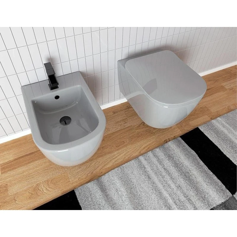 Bidet Bagno Faster Sospeso Hidra Ceramica 10 Bidet Bagno Faster Sospeso Hidra Ceramica - immagine 8