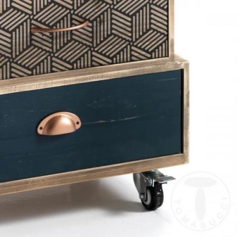 Cassettiera 4 Cassetti Kijo Tomasucci 4 Cassettiera 4 Cassetti Kijo Tomasucci - immagine 2