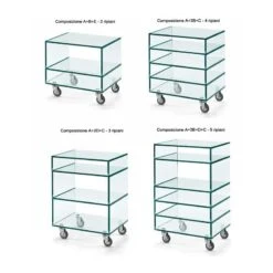 Comodino Grattacielo Tonelli -Arredare Moderno comodino grattacielo tonelli 2