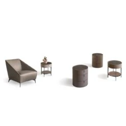 Comodino Round Alivar 10 Comodino Round Alivar -Arredare Moderno comodino round alivar 3