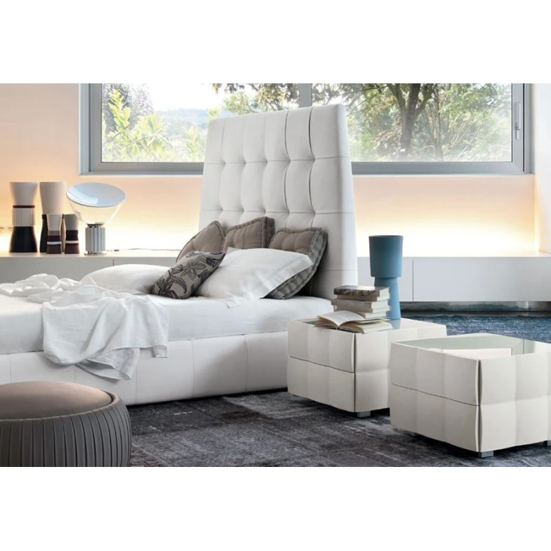 Comodino Venice Night 2 Cassetti Tonin Casa 4 Comodino Venice Night 2 Cassetti Tonin Casa - immagine 2