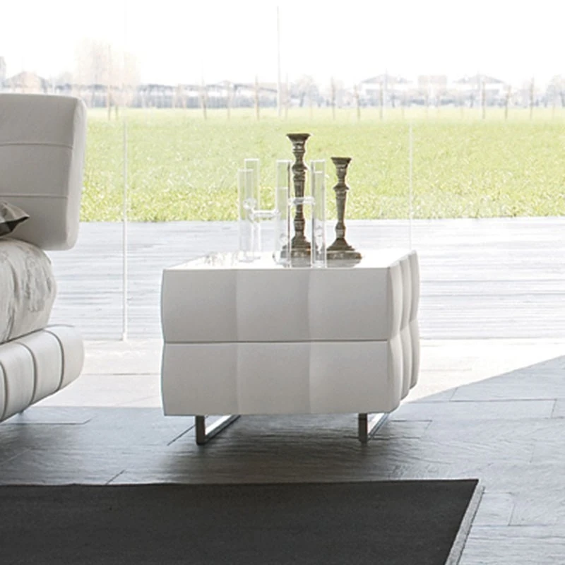 Comodino Venice Night 2 Cassetti Tonin Casa 5 Comodino Venice Night 2 Cassetti Tonin Casa - immagine 3