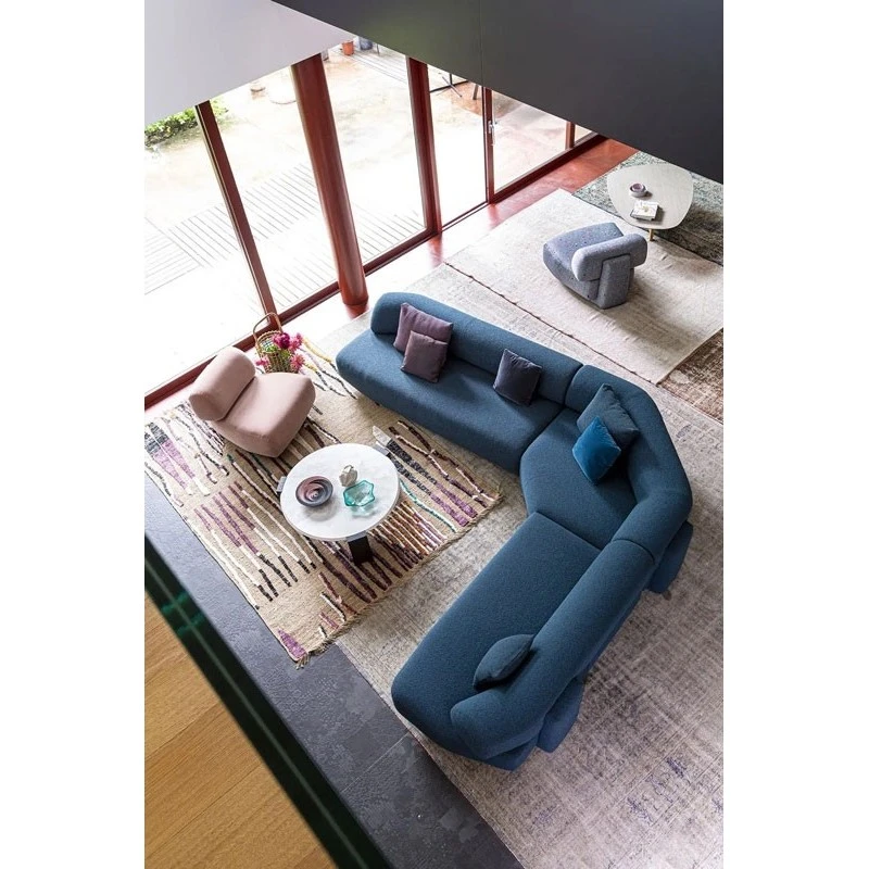 Divano Gogan Moroso Angolare Con Chaise Longue 4 Divano Gogan Moroso Angolare Con Chaise Longue - immagine 2
