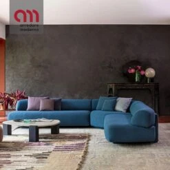 Divano Gogan Moroso Angolare Con Chaise Longue