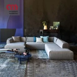 Divano M.a.s.s.a.s. Moroso Angolare Con Chaise Longue