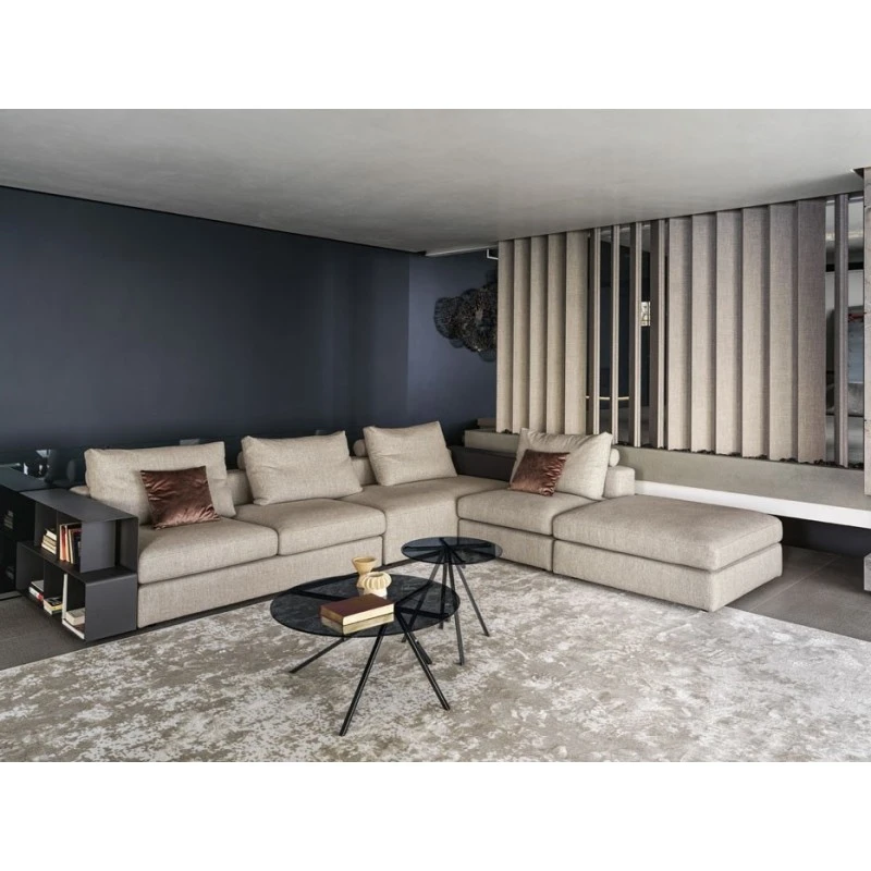 Divano Zenit Plus Bontempi Casa Angolare Con Chaise Longue 4 Divano Zenit Plus Bontempi Casa Angolare Con Chaise Longue - immagine 2