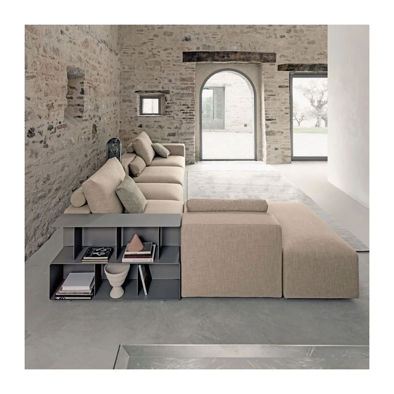 Divano Zenit Plus Bontempi Casa Angolare Con Chaise Longue 5 Divano Zenit Plus Bontempi Casa Angolare Con Chaise Longue - immagine 3