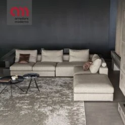 Divano Zenit Plus Bontempi Casa Angolare Con Chaise Longue