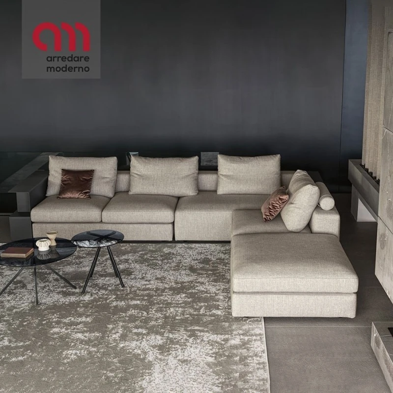 Divano Zenit Plus Bontempi Casa Angolare Con Chaise Longue 3 Divano Zenit Plus Bontempi Casa Angolare Con Chaise Longue