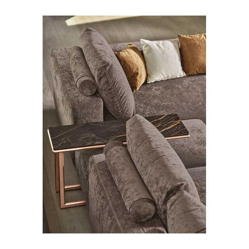 Divano Zenit Wall Bontempi Casa Angolare Con Chaise Longue 4 Divano Zenit Wall Bontempi Casa Angolare Con Chaise Longue - immagine 2