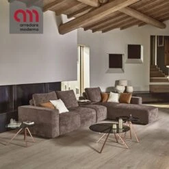 Divano Zenit Wall Bontempi Casa Angolare Con Chaise Longue