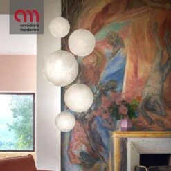 Lampada A Sospensione Murano Slide