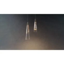 Lampada Cono Di Luce Lodes A Sospensione -Arredare Moderno lampada cono di luce lodes a sospensione 2