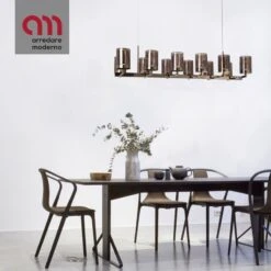 Lampada Quarzo 725/L Incanto Italamp A Sospensione