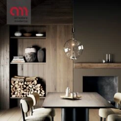 Lampada Sky-fall Round Lodes A Sospensione