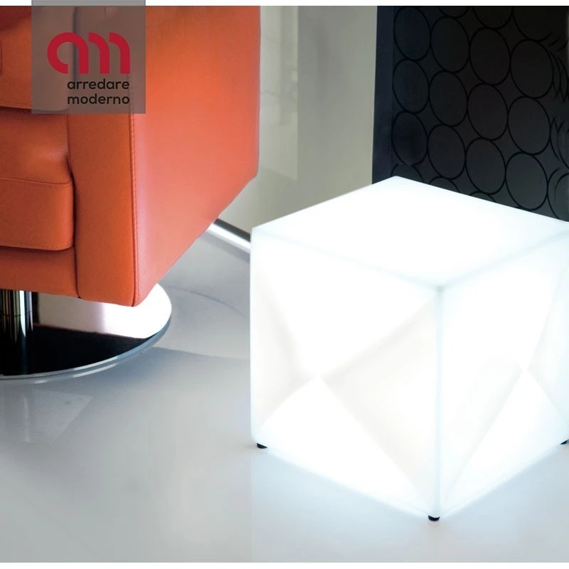 Lampada Tavolino Pouf Diamante Modum 3 Lampada Tavolino Pouf Diamante Modum