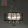 Lampadario 6 Luci Jewels Silver Ring Tomasucci
