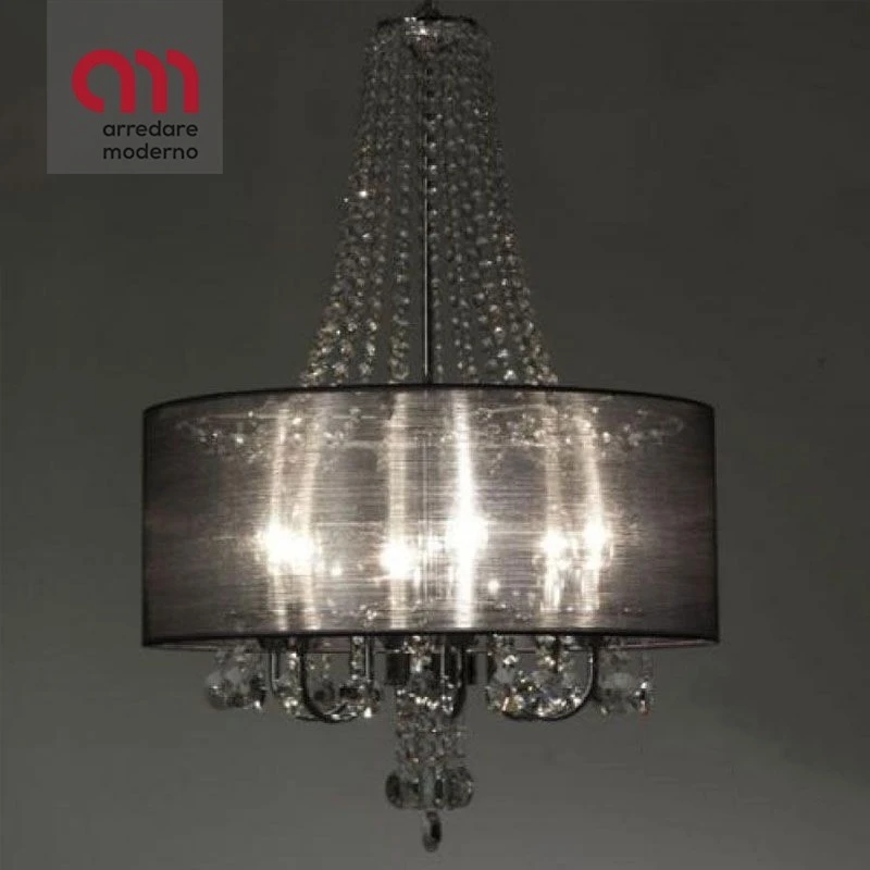 Lampadario 6 Luci Jewels Silver Ring Tomasucci 3 Lampadario 6 Luci Jewels Silver Ring Tomasucci