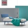 Letto Nicole Tessile Ergogreen Singolo -Arredare Moderno letto nicole tessile ergogreen singolo