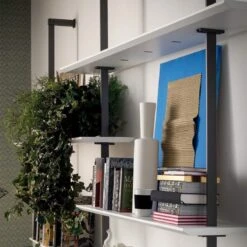 Libreria Airport Cattelan Italia -Arredare Moderno libreria airport cattelan italia a parete 7