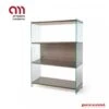 Libreria Mobile Scaffale Byblos Pezzani 0/70M-90 -Arredare Moderno libreria mobile scaffale byblos pezzani 070m 90