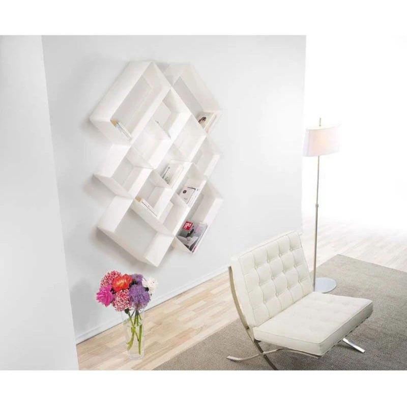 Libreria Mondrian Pezzani Composizione Con 2 Elementi 75 5 Libreria Mondrian Pezzani Composizione Con 2 Elementi 75 - immagine 3