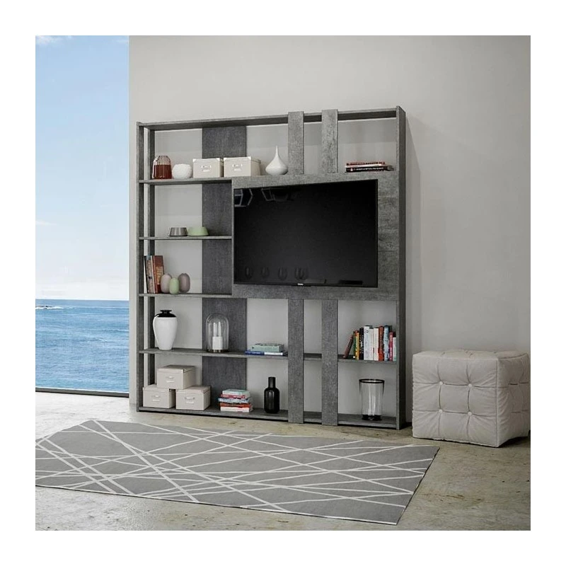 Libreria Porta Tv Kato Itamoby 4 Libreria Porta Tv Kato Itamoby - immagine 2