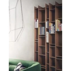 Libreria Random Wood MDF Italia -Arredare Moderno libreria random wood mdf italia 2