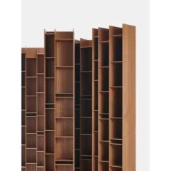 Libreria Random Wood MDF Italia -Arredare Moderno libreria random wood mdf italia 5