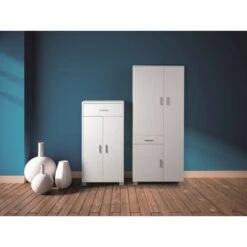 Mobile Comodino 2 Ante 1 Cassetto Art.741 7 Mobile Comodino 2 Ante 1 Cassetto Art.741 -Arredare Moderno mobile comodino in legno 2 ante 1 cassetto 1