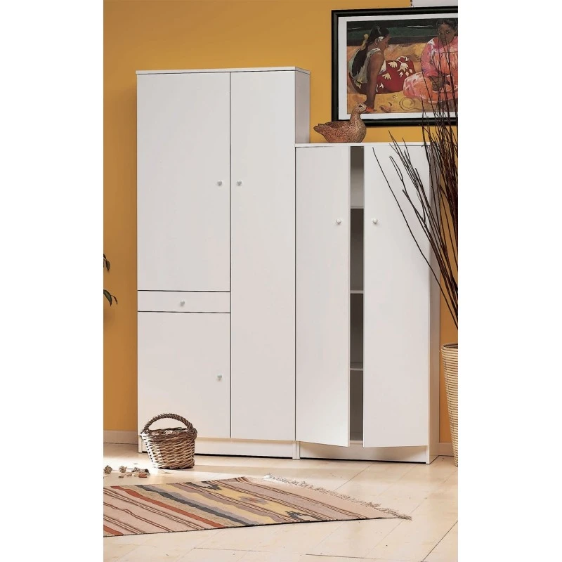 Mobile Portabiancheria 3 Ante 1 Cassetto Art. 323 4 Mobile Portabiancheria 3 Ante 1 Cassetto Art. 323 - immagine 2