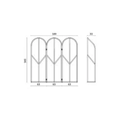 Paravento Colony Screen Miniforms 13 Paravento Colony Screen Miniforms -Arredare Moderno paravento colony screen miniforms 5