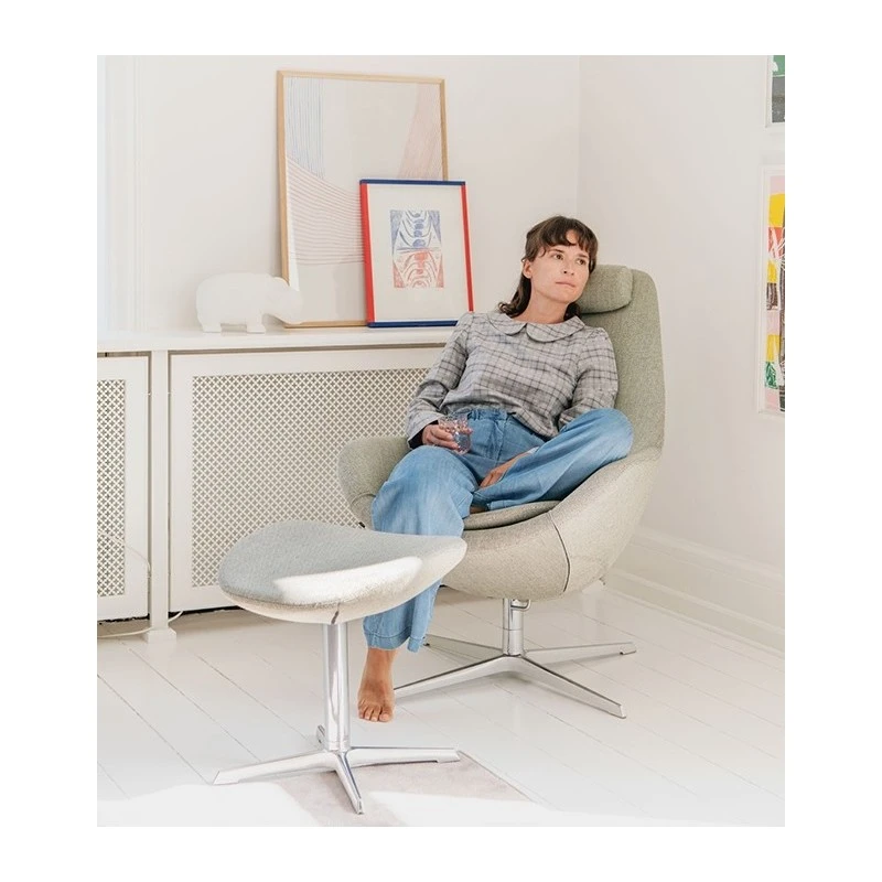 Poltrona Kokon Varier Con Poggiapiedi 6 Poltrona Kokon Varier Con Poggiapiedi - immagine 4