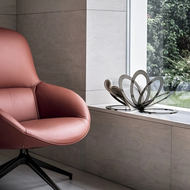 Poltrona Long Island Bontempi Casa Girevole 4 Poltrona Long Island Bontempi Casa Girevole - immagine 2