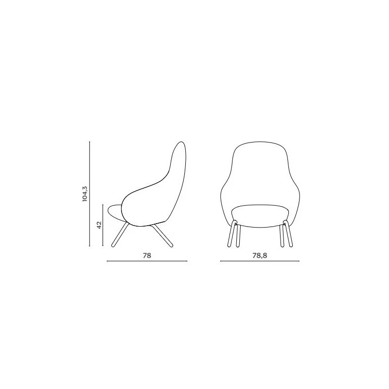 Poltrona Nebula Lounge Tube Miniforms 7 Poltrona Nebula Lounge Tube Miniforms - immagine 5