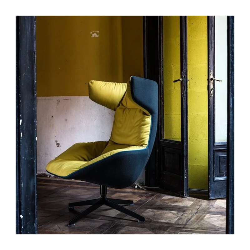 Poltrona Take A Line For A Walk Moroso Girevole Trapunta Imbottita 6 Poltrona Take A Line For A Walk Moroso Girevole Trapunta Imbottita - immagine 4