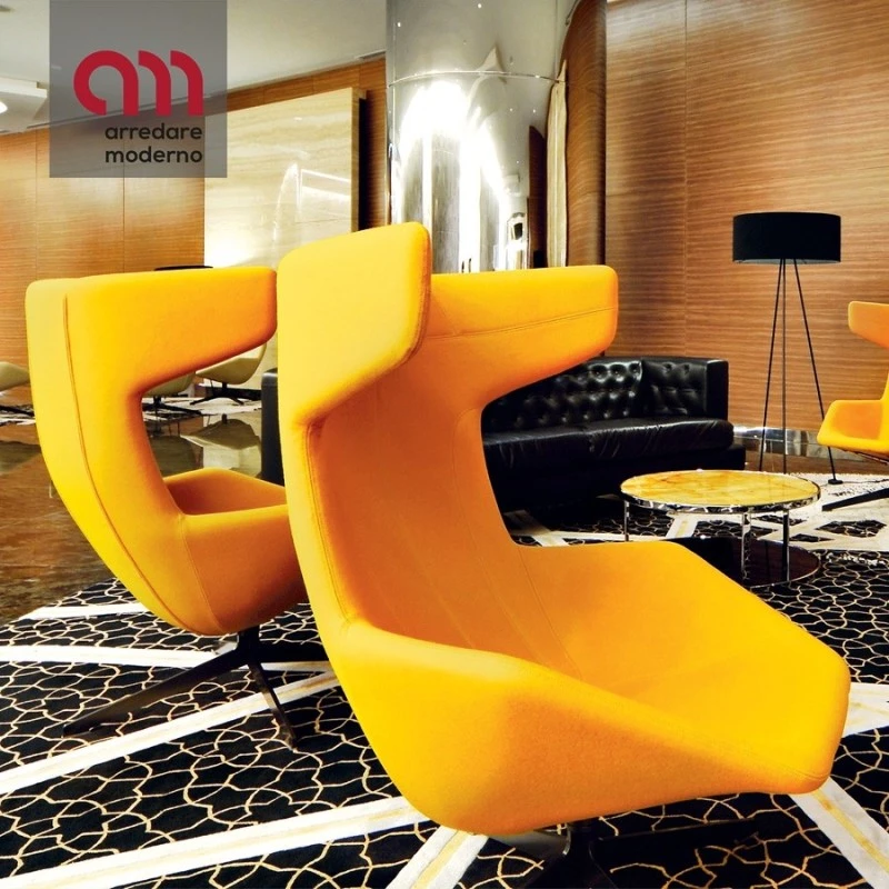 Poltrona Take A Line For A Walk Moroso Girevole 3 Poltrona Take A Line For A Walk Moroso Girevole