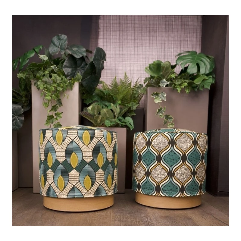 Pouf Mara Masai Slide 4 Pouf Mara Masai Slide - immagine 2