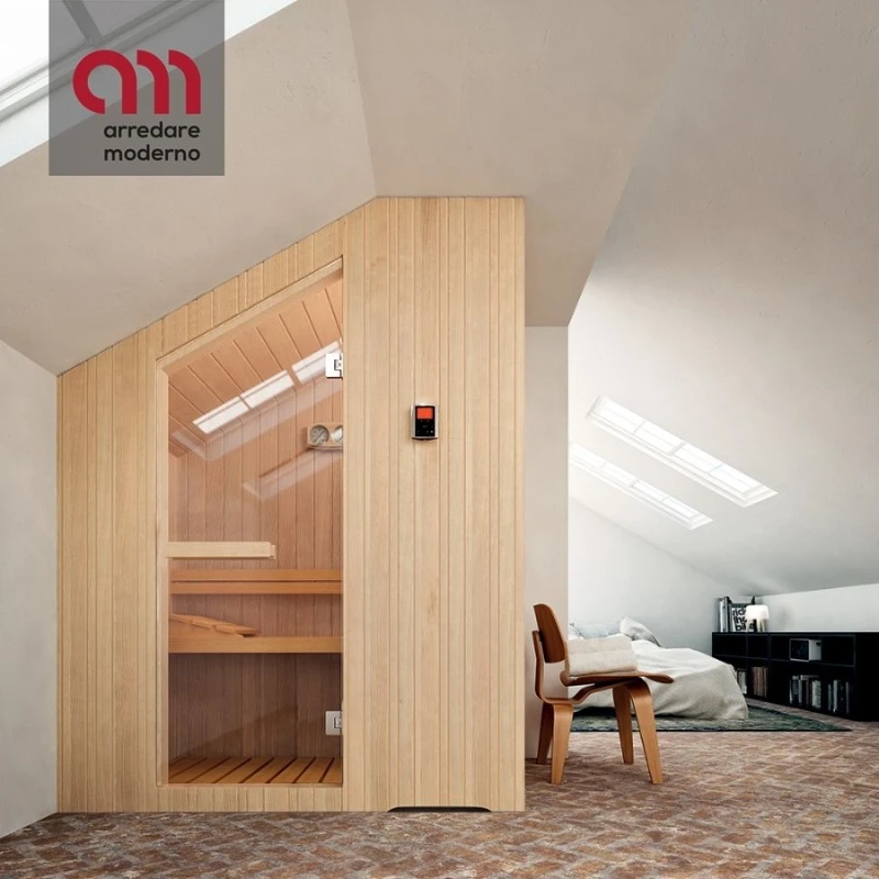 Sauna Nuvola Glass 1989 3 Sauna Nuvola Glass 1989