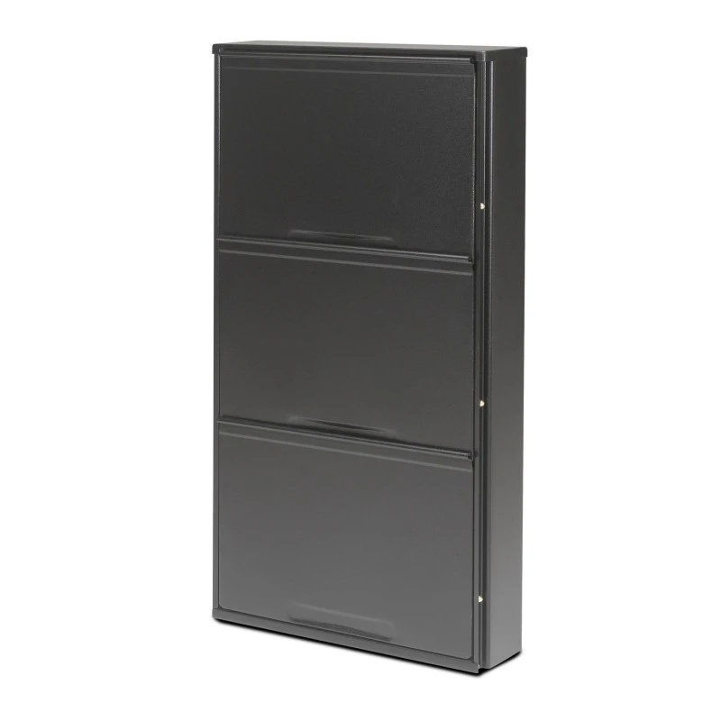 Scarpiera In Acciaio Slim 3 Ante 6 Paia Art.As103 4 Scarpiera In Acciaio Slim 3 Ante 6 Paia Art.As103 - immagine 2