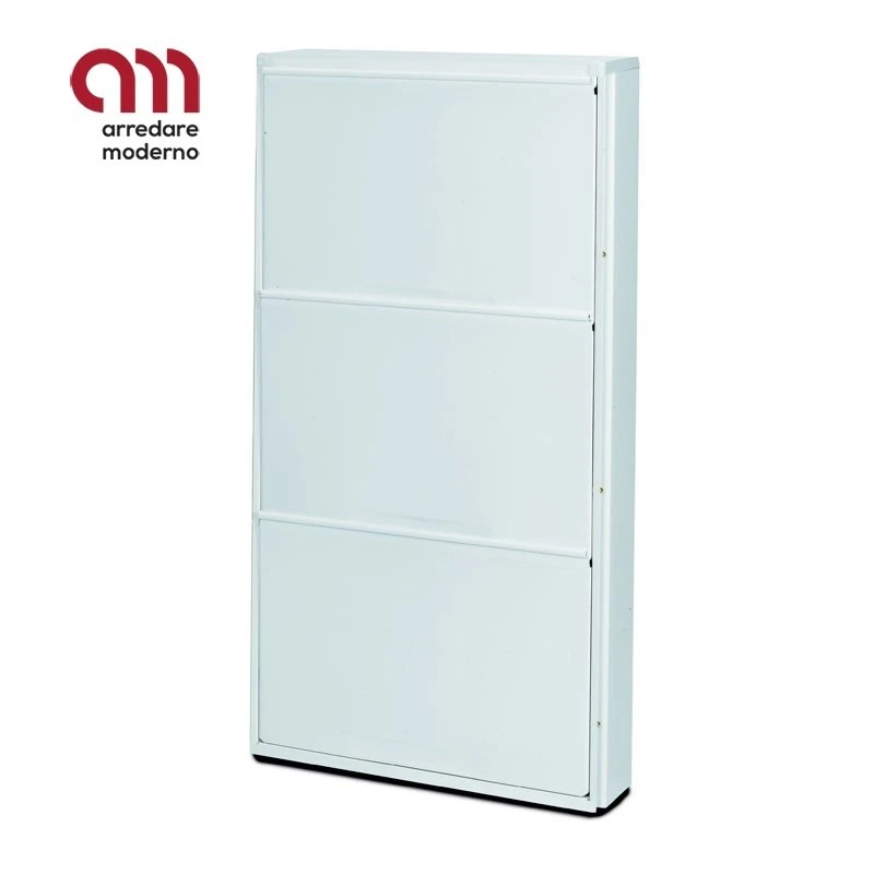 Scarpiera In Acciaio Slim 3 Ante 6 Paia Art.As103 3 Scarpiera In Acciaio Slim 3 Ante 6 Paia Art.As103