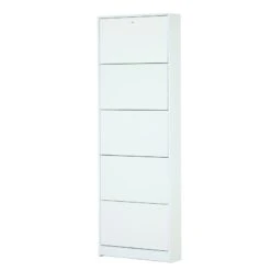 Scarpiera Slim 5 Ante 12 Paia Art. 185 8 Scarpiera Slim 5 Ante 12 Paia Art. 185 -Arredare Moderno scarpiera slim con 5 ante 12 paia 2