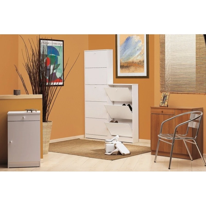 Scarpiera Slim 5 Ante 12 Paia Art. 185 6 Scarpiera Slim 5 Ante 12 Paia Art. 185 - immagine 4