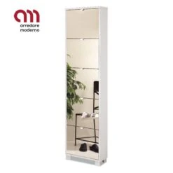 Scarpiera Slim Specchio 10 Paia Art.785SPFU