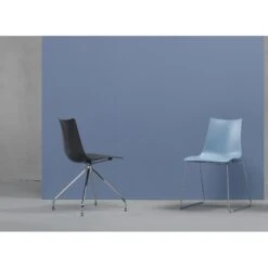 Sedia Girevole Zebra Tecnopolimero Trespolo Scab 6 Sedia Girevole Zebra Tecnopolimero Trespolo Scab -Arredare Moderno sedia girevole zebra tecnopolimero trespolo scab 1