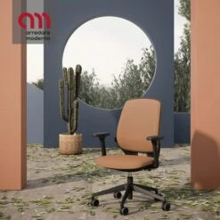 Sedia Key Smart Advanced Kastel Imbottita Con Braccioli