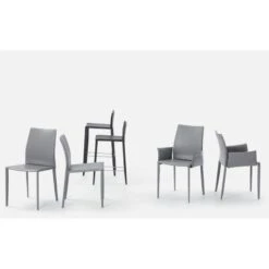 Sedia Linda Bontempi Casa Spalliera Bassa -Arredare Moderno sedia linda spalliera bassa bontempi casa 5