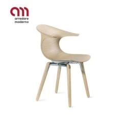 Sedia Loop 3D Wood Wooden Legs Infiniti Design -Arredare Moderno sedia loop 3d wood wooden legs infiniti design 1